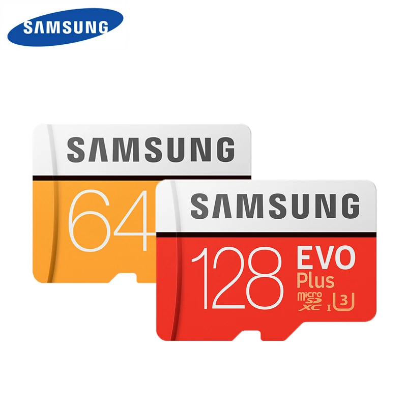 SAMSUNG Micro SD card 128GB Memory Card EVO Plus 128 GB Class10 TF Card