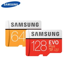 SAMSUNG-tarjeta Micro SD de 128 GB, EVO Plus, 128 GB, clase 10, tarjeta TF, C10, UHS-I, U3, envío gratis
