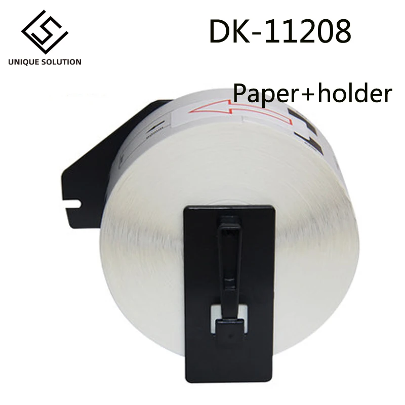 

20X Refill Rolls Compatible DK-11208 Label 38mm*90mm 400Pcs Compatible for Brother Label Printer White Paper DK11208 DK-1208