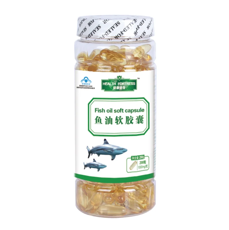 200 шт/бутылка рыбы мягкие капсулы с маслом повышают иммунитет тела бесплатная