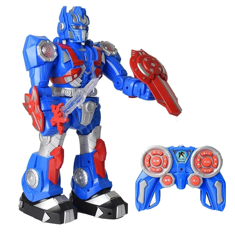 

Manufacturers Direct Selling New Style Remote Control Educational Robot Multi-functional Universal Story Electric Transformation