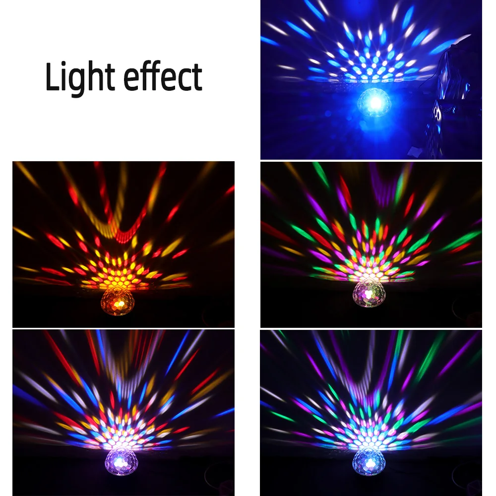 Диско шар светильник светодиодный Bluetooth динамик вечерние светильник MP3-плеер лазерная проекционная лампа DJ сценический светильник ing эффект для рождественского декора