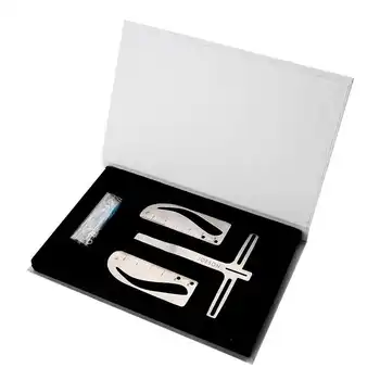 

Adjustable Eyebrows Ruler Stencil Eyebrow Shaper Makeup Tool