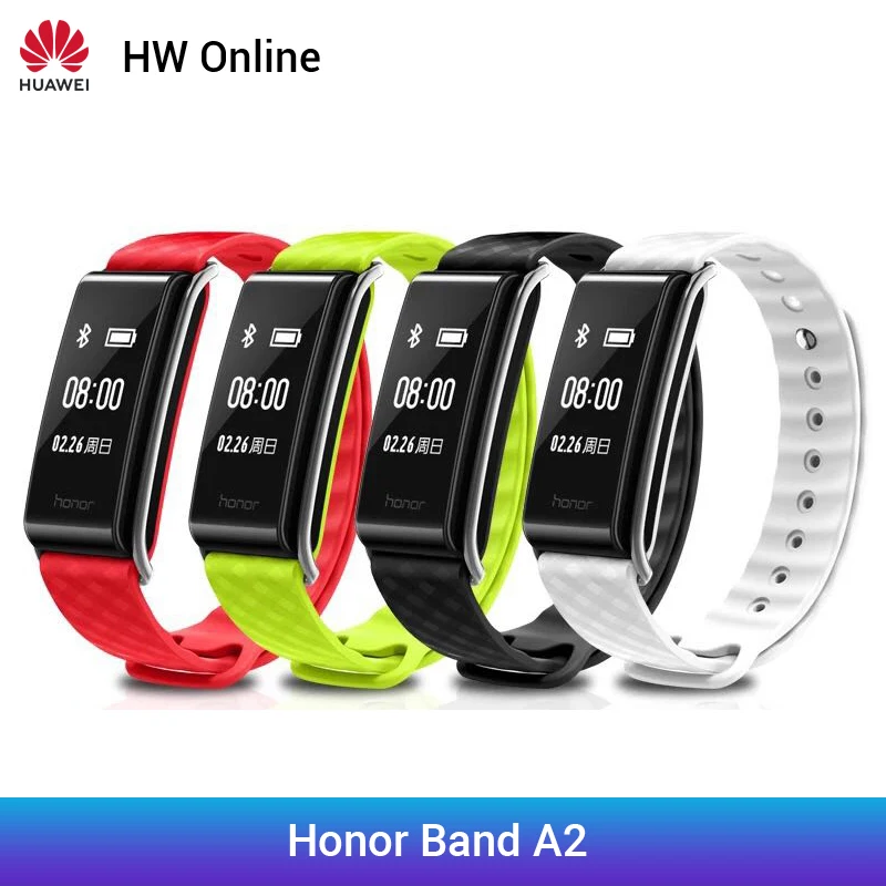 

Huawei Honor Band A2 Smart Wristband Sleep Heart Rate Monitor Bracelet Fitness Tracker 0.96" OLED Screen Waterproof IP67