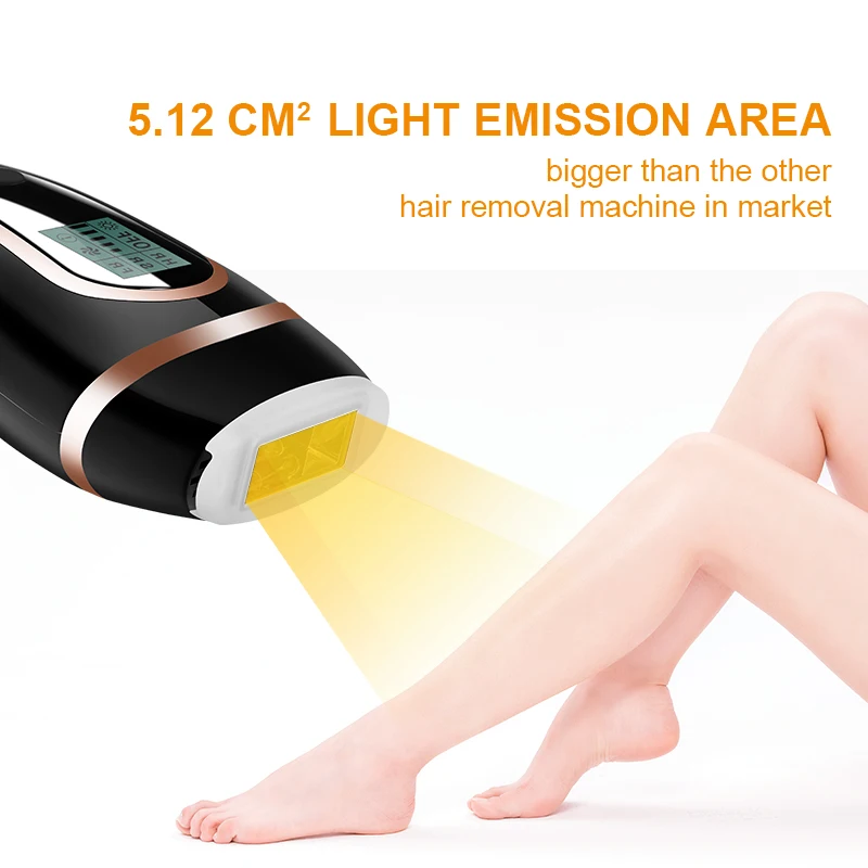  300000 Times Flash Epilator Laser Hair Remover Permanent IPL Hair Removal Portable Photoepilator LC