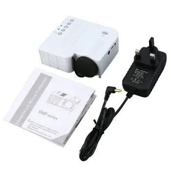 

UC28B Mini Portable LED Projector 1080P Family Cinema Home Theater USB TF Card Input Mini Beamer