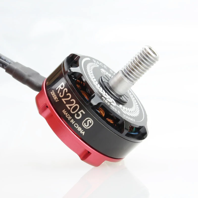 

Hot 2Pair EMAX RS2205 2300 2600KV Brushless Motor Competitive Level 42.5A 15.7V Violent Motor Parts for Racing Quadcopter Drone