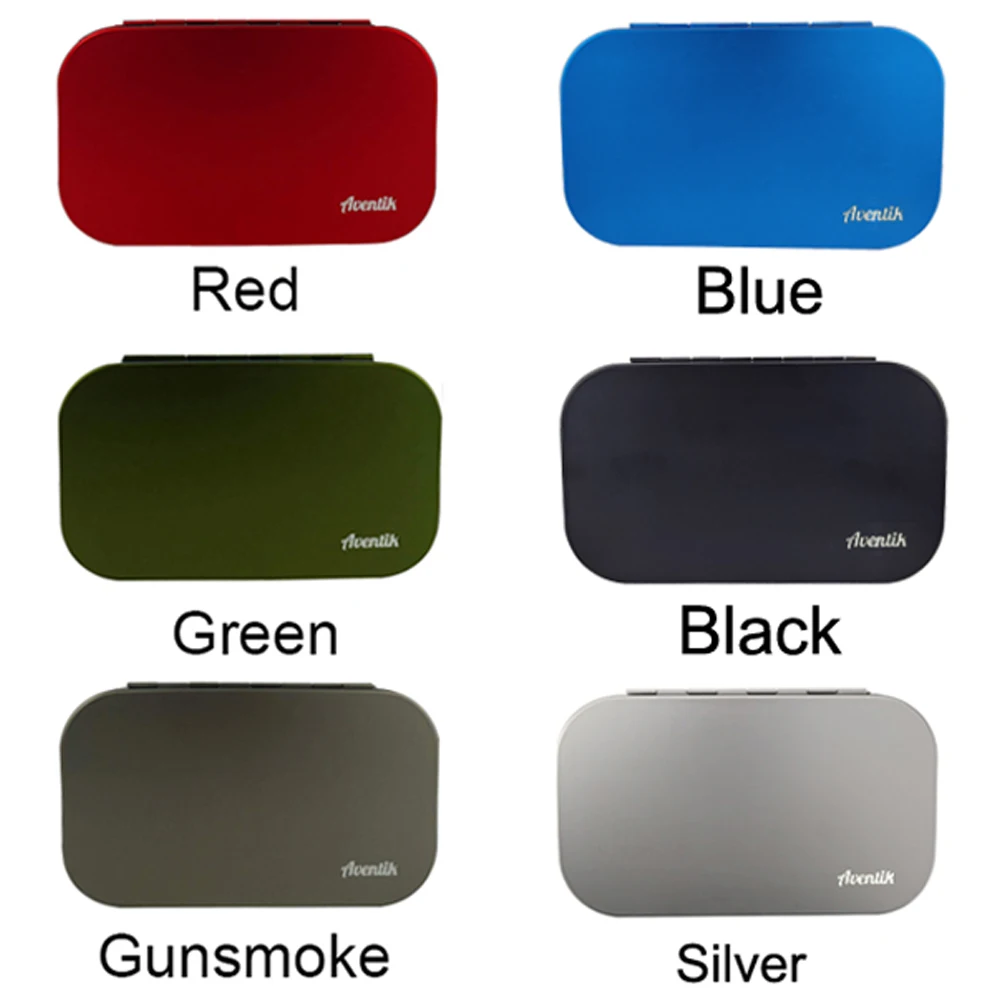 Aluminium Fly Box Ready to Fly Easy Fishing Tackle