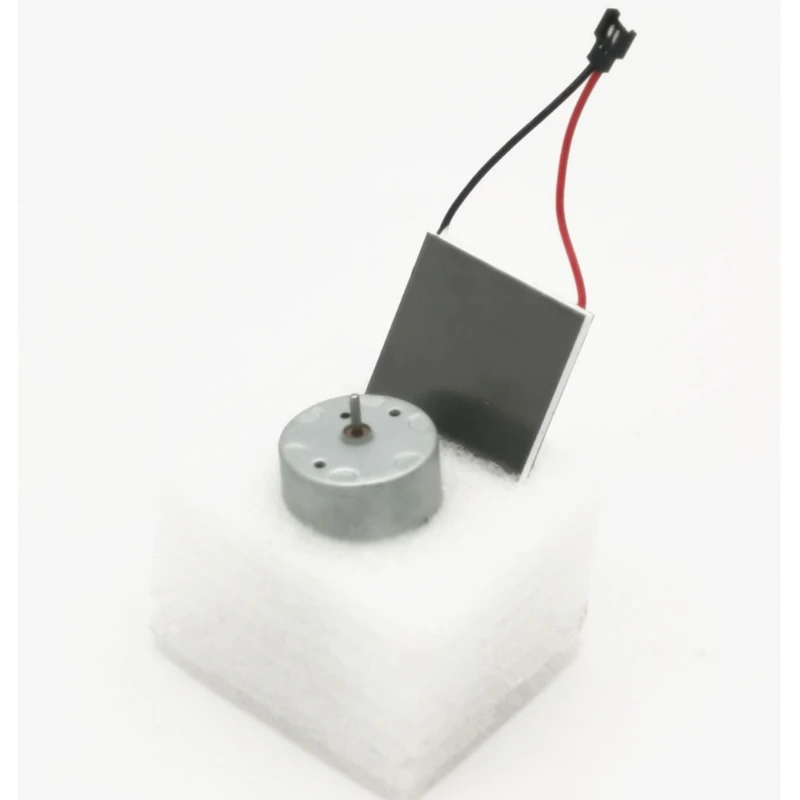 Electric Motor with Heating Generator Sheet for Fireplace Fire Heat Powered Fan Stove Burner Heating Replace Parts