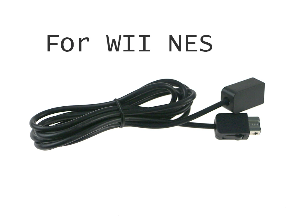 30Pcs 1.8M Cavo Di Prolunga Per Gamepad Cavo Di Prolunga Per Nintendo Snes Mini Controller Classico Per Nes Per Controller Wii Nero