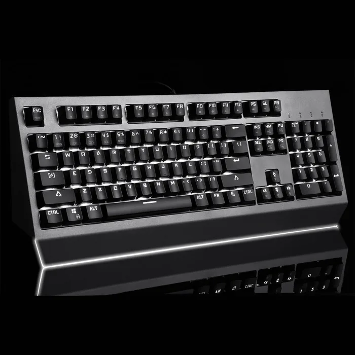 USB проводные механические клавиатуры с RGB подсветкой 104 клавиш игровая клавиатура для ПК компьютера AS99