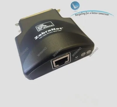 Внешний параллельный сервер печати 10/100 zebra kit G47490 новый оригинальный zebranet |