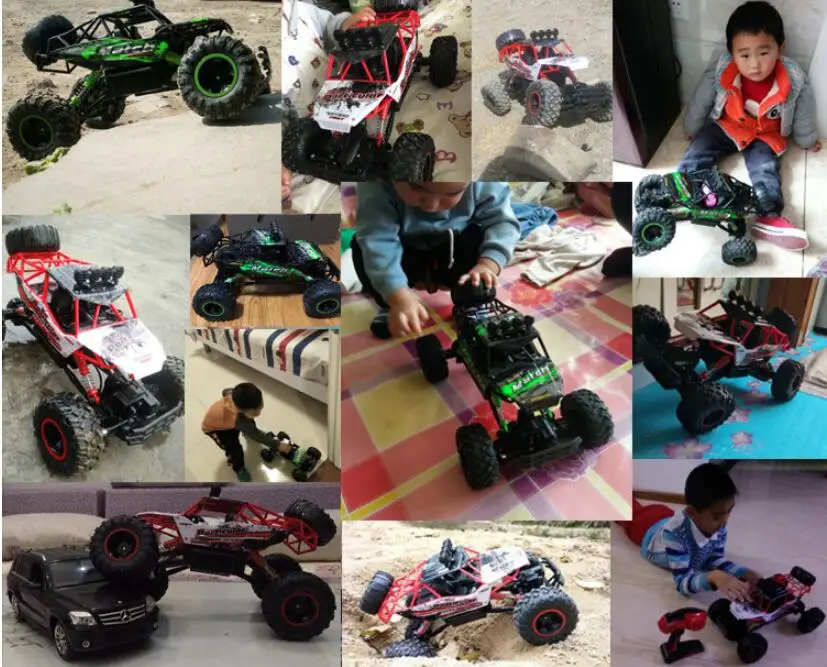 1:12 4WD RC Cars Updated Version 2.4G Radio Control RC Cars Toys Buggy High speed Trucks Off-Road Trucks Toys for Children