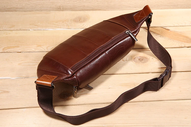 Мужская Дизайнерская Сумка через плечо из натуральной кожи, поясная сумка для мужчин, модный пояс, сумка из коровьей кожи