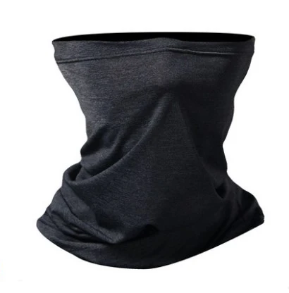 Merino Wool Neck Gaiter Scarf Bandana Wrap 1 Layer For Women Men