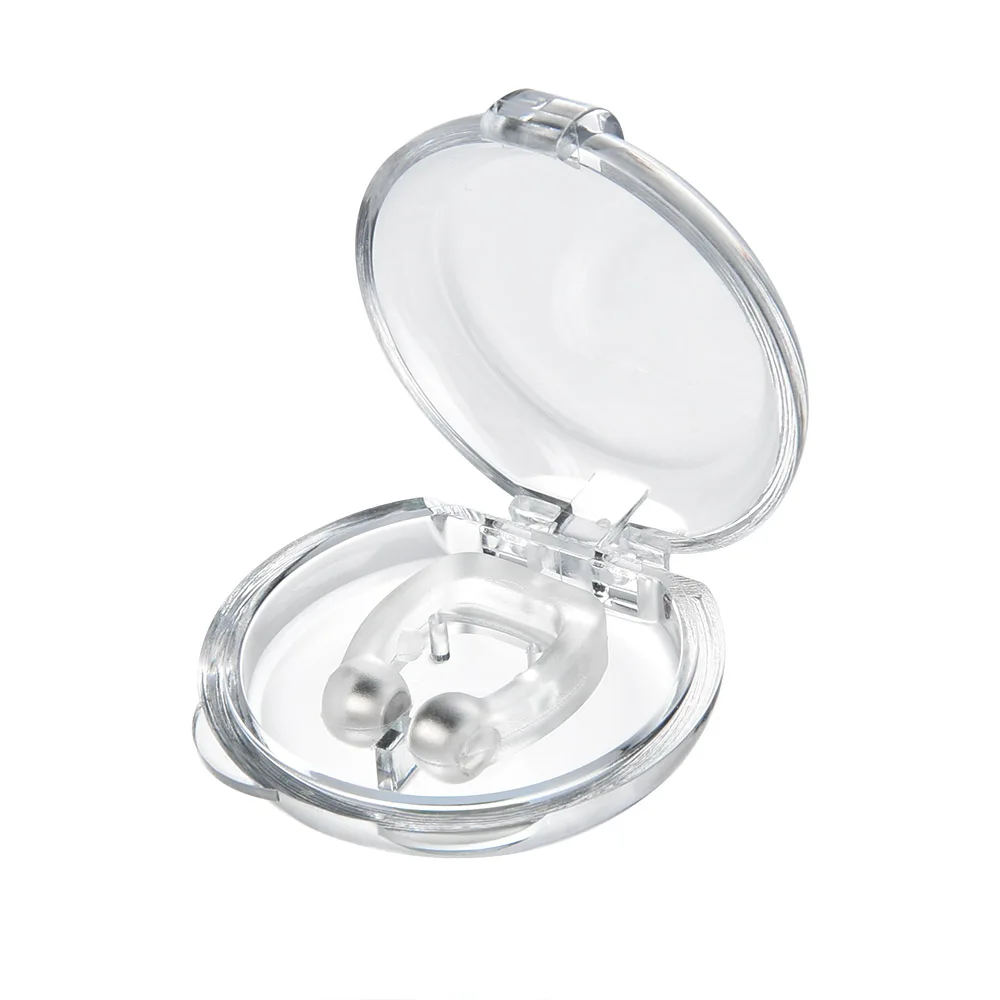 4pcs/lot Anti Snore Device Stop Snoring Nose Clip Effective-Easy Stop Snoring Solution Sleeping Aid Tool For Men Woman