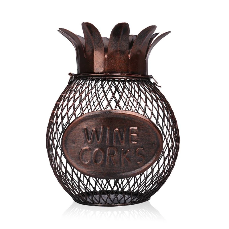

Nordic Wine Stopper Storage Container Wine Barrel Cork Container Home Decoration Process