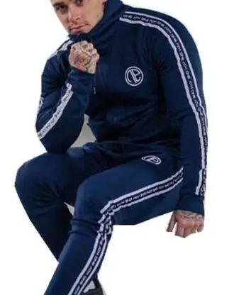 Мужские комплекты, модная спортивная одежда, спортивные костюмы для мужчин, спортивная одежда, толстовки+ штаны, повседневная верхняя одежда, костюмы - Цвет: F11ZQ