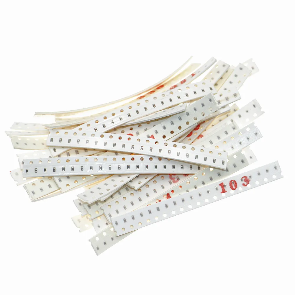 720Pcs 0603 SMD Capacitor Assorted Kit 36 Values 1pF~10uF Samples Kit