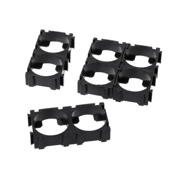 

1 Set 4Pcs Black 18650 Battery Spacer Radiating Shell EV Pack Plastic Heat Holder Bracket