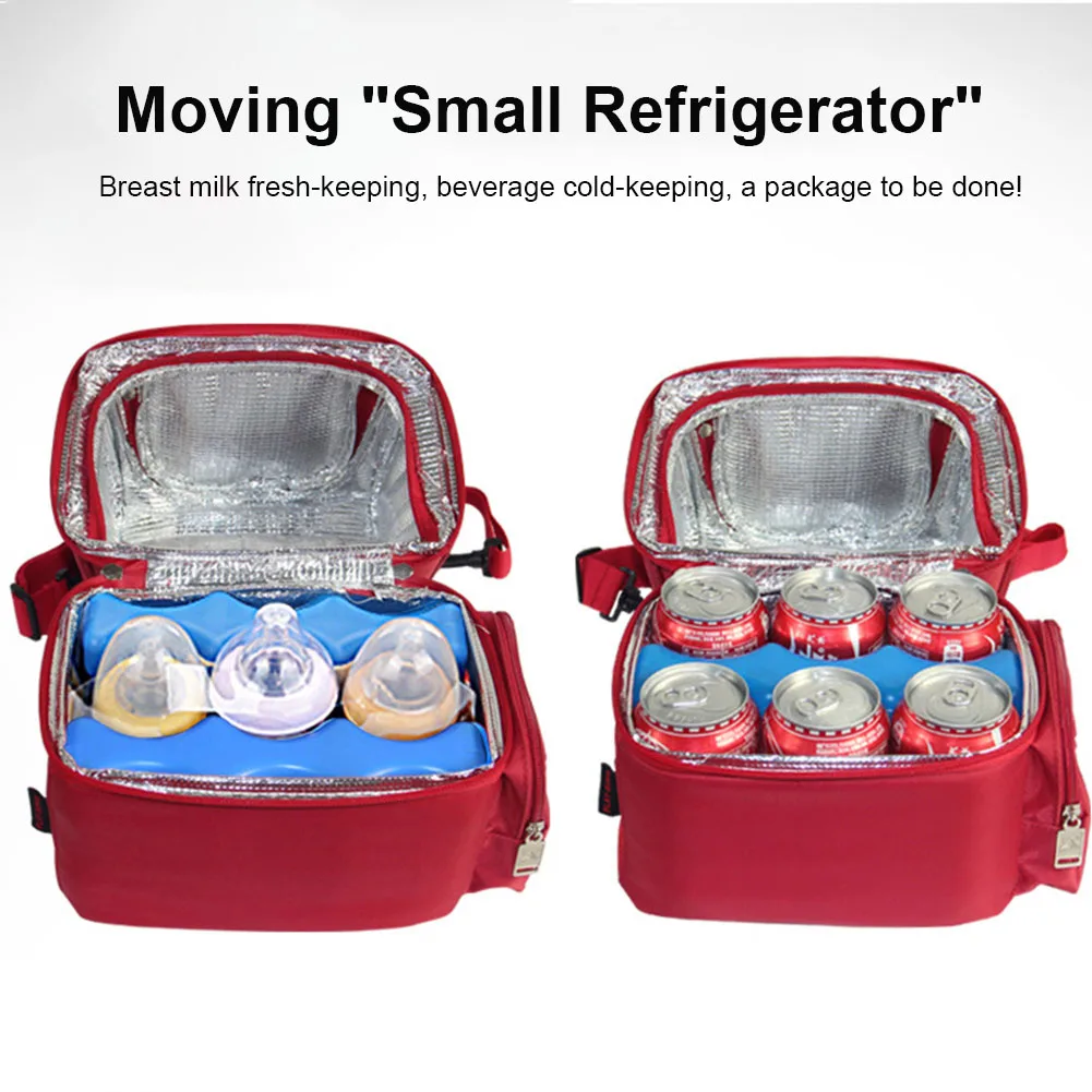 Food Heating Insulated USB Charging Multifunctional Container Travel Kitchen Storage Lunch Bag Picnic Waterproof Office Beverage