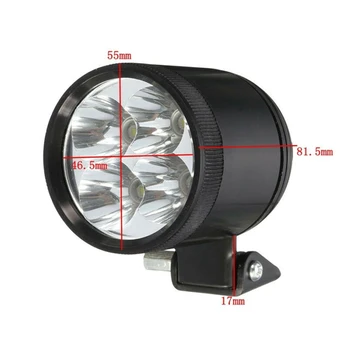 

2pc 40W 2980LM LED Motorcycle Spot Driving Fog Light Headlight Lamp White+Switch Spot Light Fog Light Headlight