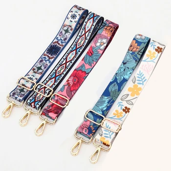 

Fashion Women Bag Band Boho Canvas Replacement Shoulder Bag Strap Adjustable Cross Body Handbag 140cm
