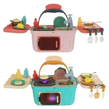 

30Pcs DIY Children Kitchen Toys Simulation Cooking Set Educational Toys Mini Kitchen Food Pretend Play Role Playing Toys Gifts