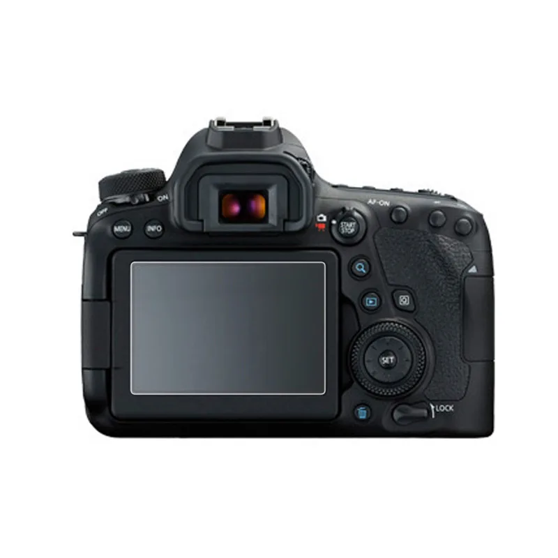 2 шт камера ЖК-экран протектор Оптическое стекло Крышка для Canon EOS 6D Mark II 6D2