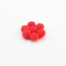 Ультра-стрейч экологически чистый лавсан мяч 1 см загружен 2000 шт обеспечивают полипропиленовый нейлоновый помпон