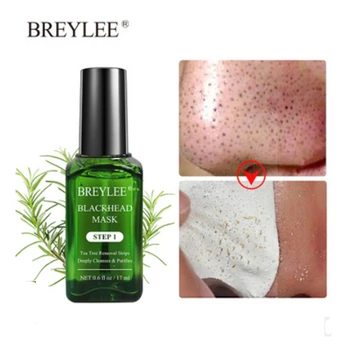 

BREYLEE Black Mask Skin Care Blackhead Remover Face Mask Acne Treatment Serum Shrinks Pore Essence Peeling Off Sheet Facial Mask
