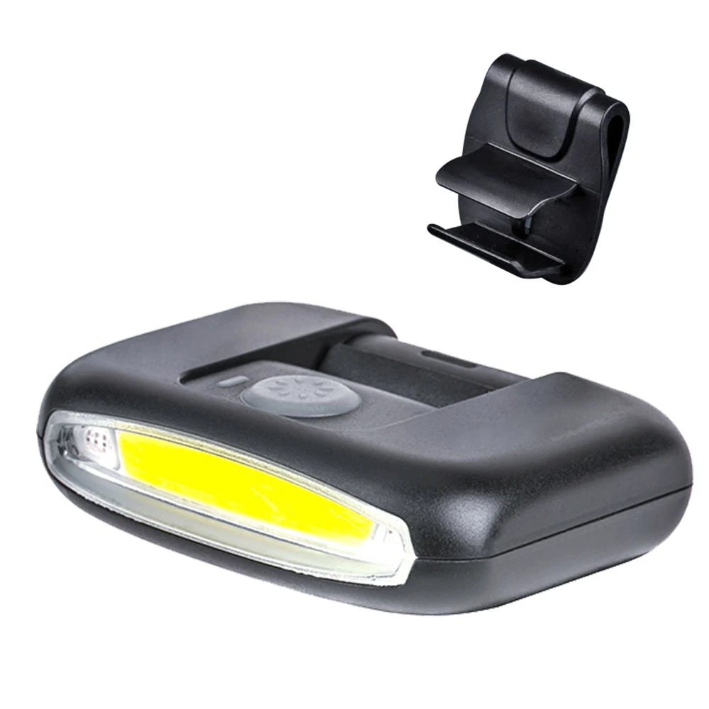 

BORUiT UT11 COB Shoulder Lamp USB Rechargeable Police Patrol Warning Light Red Blue Flashing Clip Lantern Waterproof Cap Torch