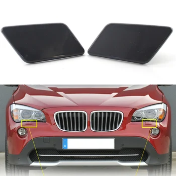 

2x ABS Car Front Bumper Headlight Washer Cap For BMW X1 E84 2009 2010 2011 2012