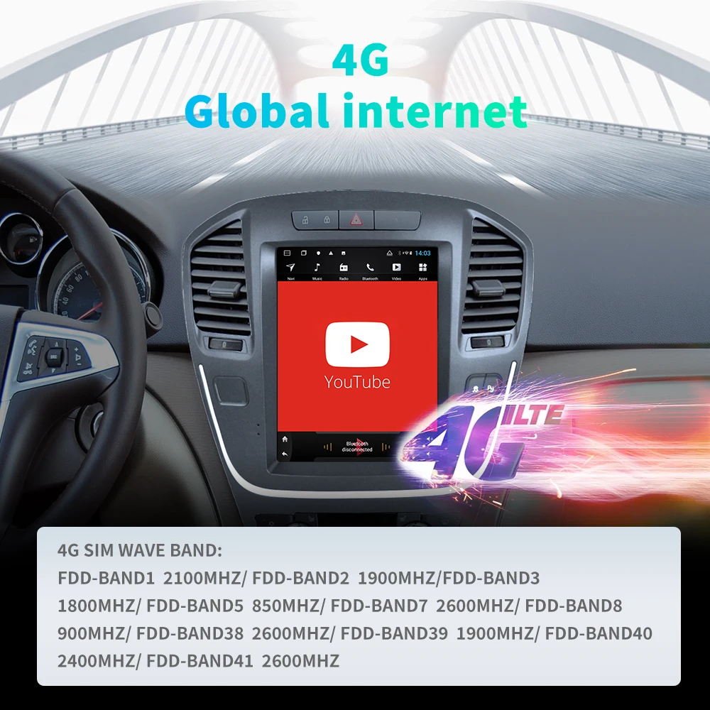 Excellent 4G LTE android 9.0 navigation system vertical type radio bluetooth stereo player for Hyundai ix35 tucson  car multimedia player 19