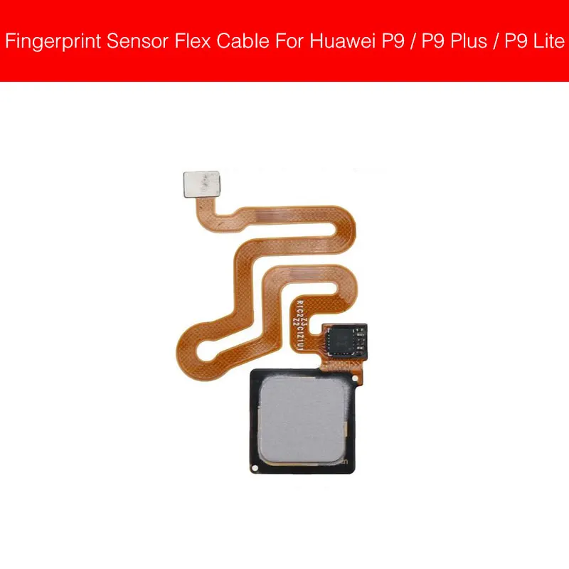 Gray Кнопка Домой датчик отпечатков пальцев гибкий кабель для huawei P9 Plus Lite возврат в меню сенсорный датчик гибкий кабель, запчасти для ремонта замена - Цвет: Gray