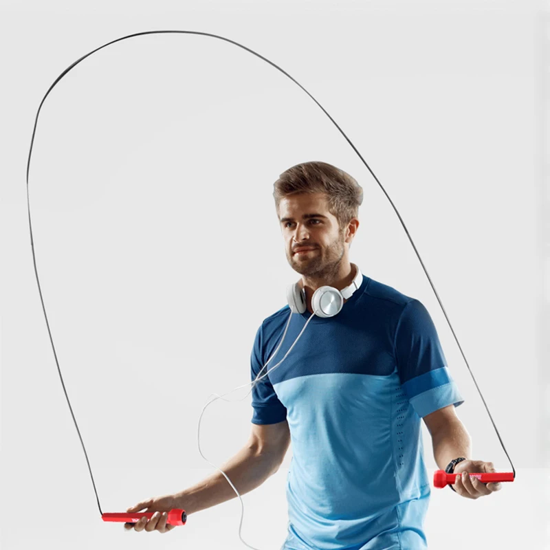 Скакалка для бокса шнур скорости фитнеса оборудование аэробики Регулируемая
