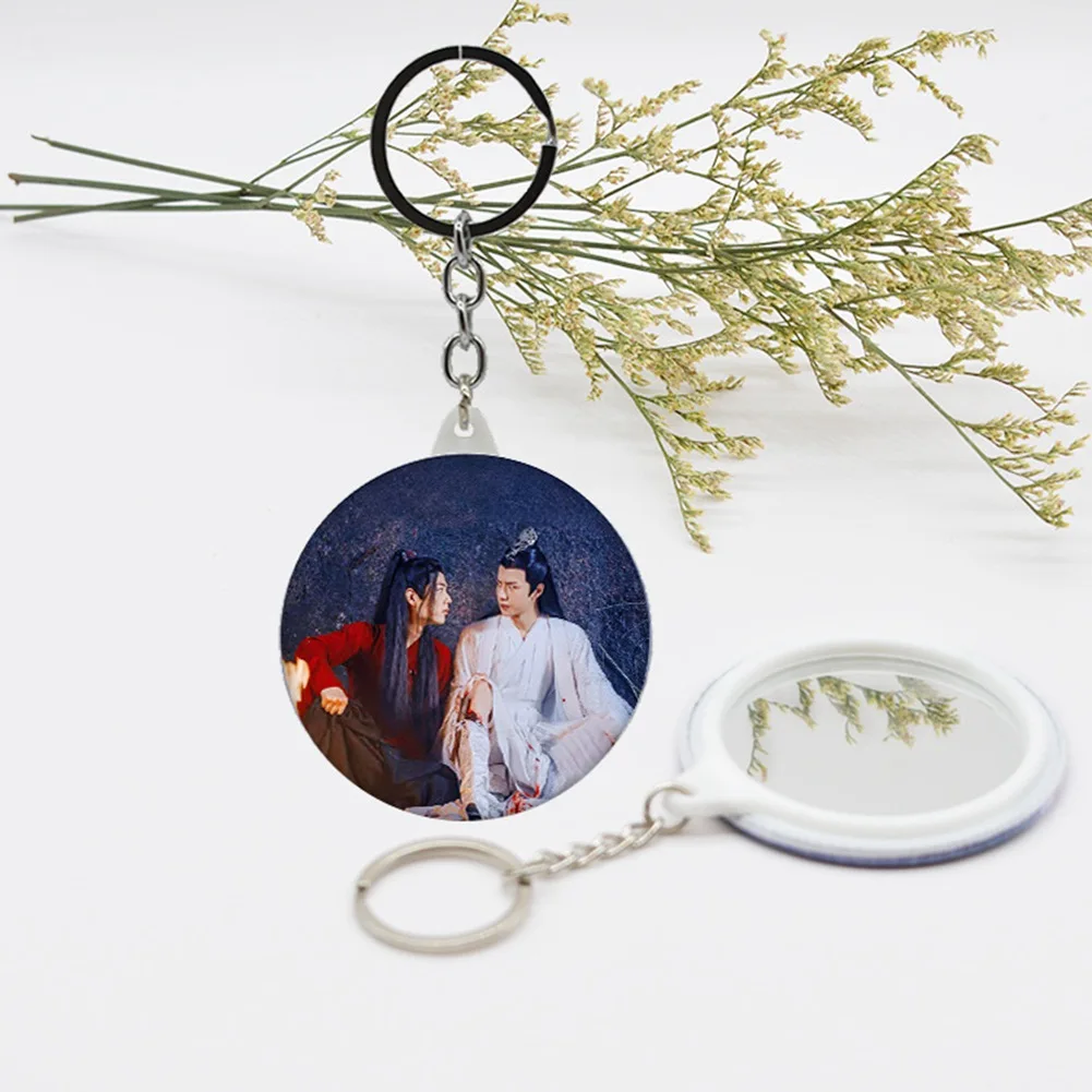 KEY5641H01 Аниме Mo dao zu shi Chen Qingling брелок Xiao zhan Wang yibo Рисунок брелок подарок - Цвет: KEY5641H01