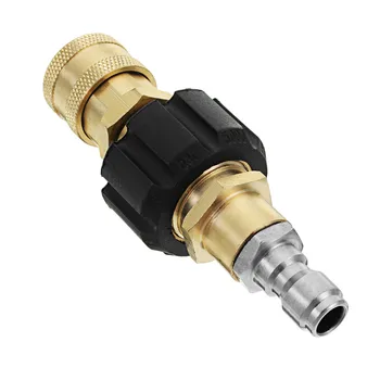 

New M22 Threaded Nozzle Quick Connect Head Foam for Gun High Pressure Washer Machine