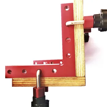 

6 PCS 90 Degree Positioning Squares, Right Angle Clamps Woodworking Carpenter Corner Clamping Square Tool