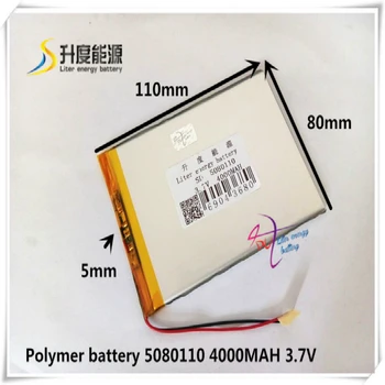 

5080110 4880110 3.7V lithium polymer batteries 4000mah universal battery brand tablet PC