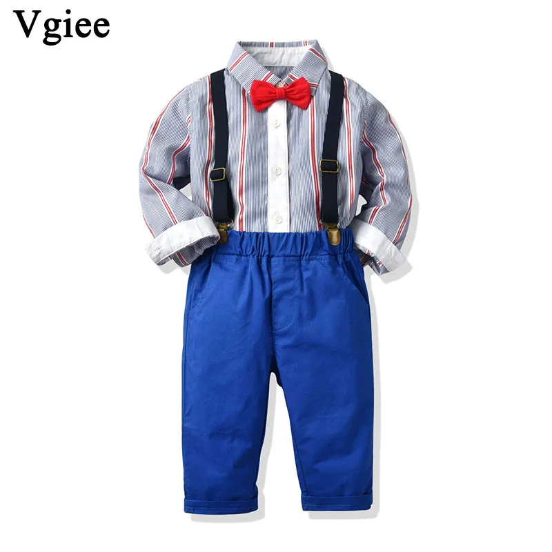 

Vgiee Kids Clothing Fall Winter Full Boy Set for Birthday Wedding Party Fall Outfits Boys Set Baby Clothes Coat CC732