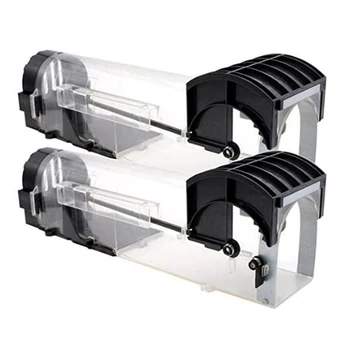 

2 Pcs Mouse Trap, Humane Traps for Indoors Reusable Plastic, Mouse Trap, Can Be Used in Houses and Courtyards