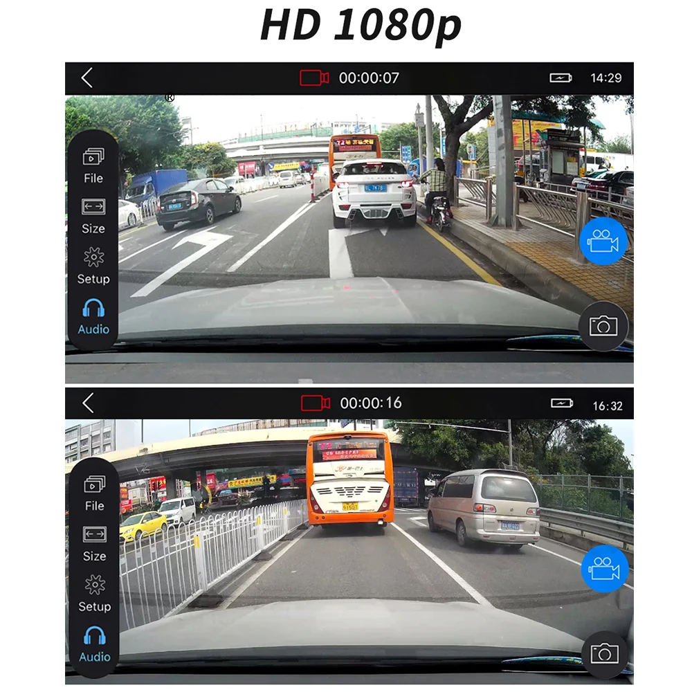 Автомобильный мини видеорегистратор Smartour HD 1080P цифровой с поддержкой USB для