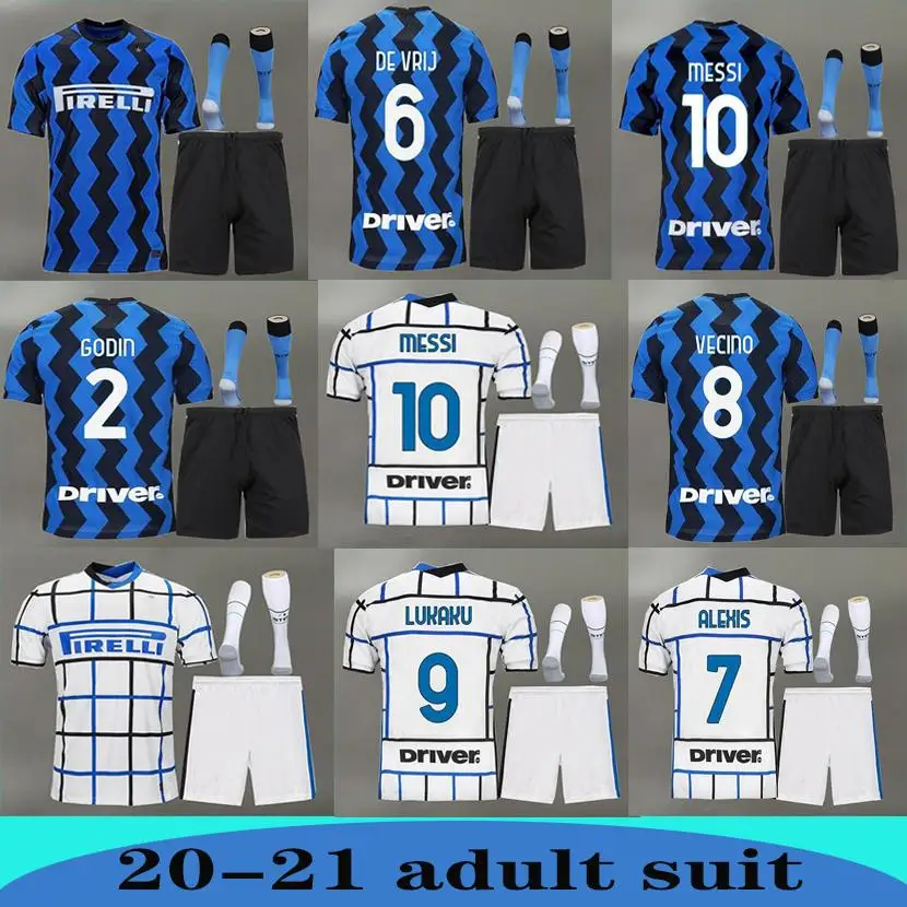 2020 2021 ERIKSEN LUKAKU LAUTARO Inter home away миланские футбольные майки BARELLA 20 21 футболка | Мужская