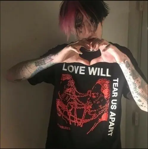 Love Will разорвать нас на части графическая футболка для мужчин и женщин хип хоп с