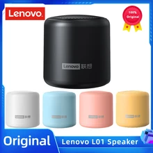 Portable Speaker Sound-Box Tws-Connection Bluetooth Mini Lenovo L01 Outdoor Wireless