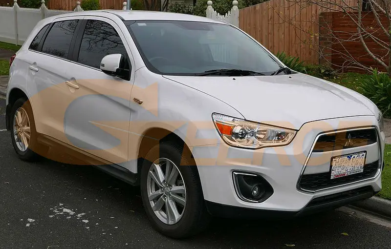 Для Mitsubishi ASX 2010 2011 2012 2013 2014 2015 2016 отличный ультра яркий CCFL ангельские глазки Halo