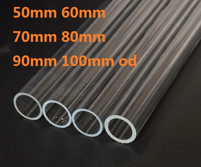 50Mm 60Mm 70Mm 80Mm 100Mm Od Plexiglas Buis Organische Glazen Buis Buis Pijp Pmma Buis Acryl Transparante Buis|Buizen| - AliExpress