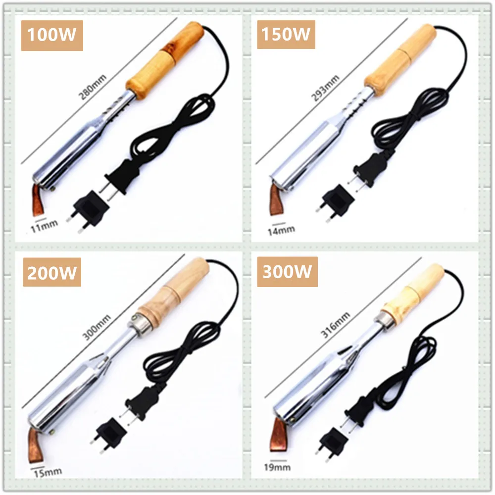 Fer à souder haute puissance 100W-500W branché sur une prise 220V avec cordon d'alimentation visible