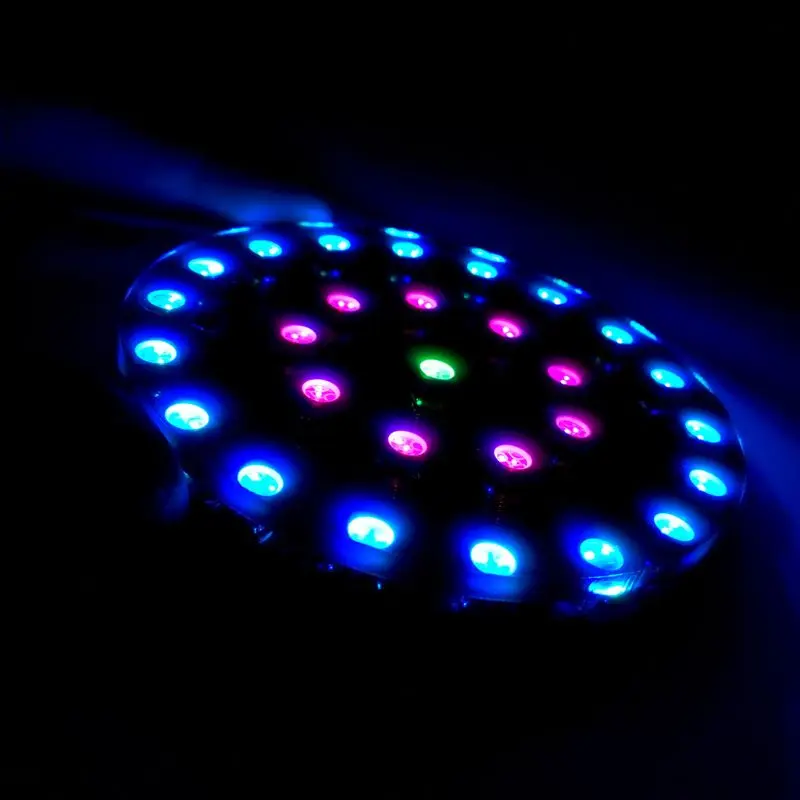 Crystal Energy Circle Colorful LED DIY Electronic Kit 51Chip RGB Aurora Diy Kits